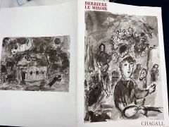 Derriere le Miroir No. 225 - Marc Chagall 1977