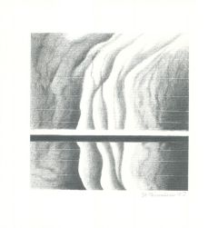 Lufthansa Lithograph 1983 - Komposition